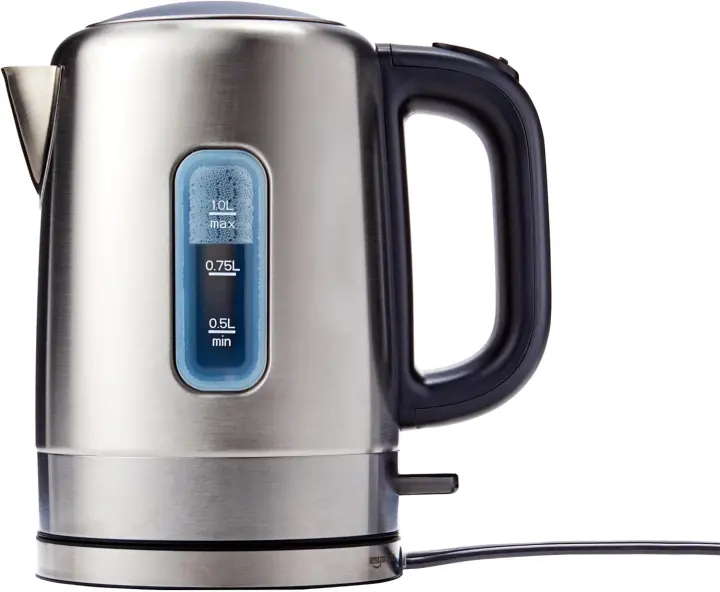 1 L Stainless Steel Electric Kettle — 1500W Fast-Boil, Auto Shut-Off