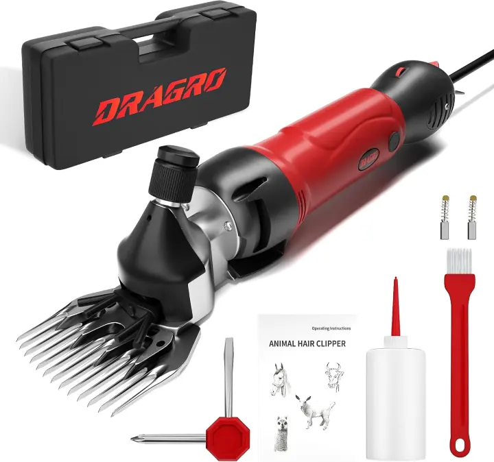 2026 Upgraded 500W Electric Sheep Shears — Professional Livestock Clippers