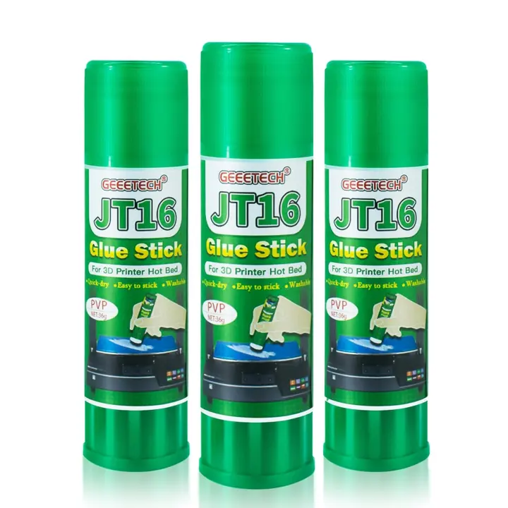 3-Pack 3D Printer Glue Sticks — Strong Bed Adhesion for ABS/PLA/PETG (36g)