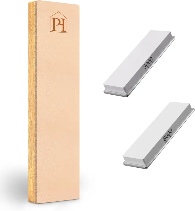 3000 & 6000 Grit Whetstone Plate Set for Rolling Knife Sharpener