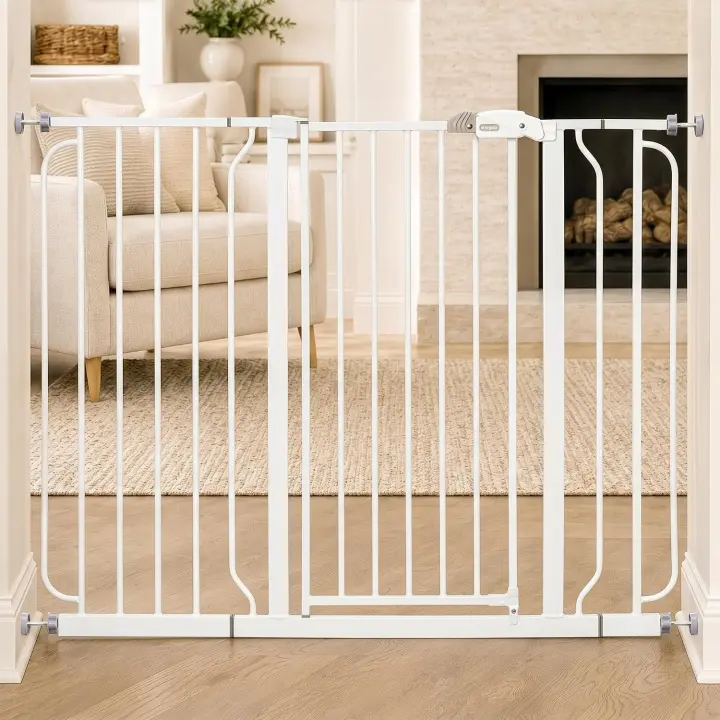 36-Inch Extra-Tall Wide Baby & Pet Safety Gate (Pressure Mount)