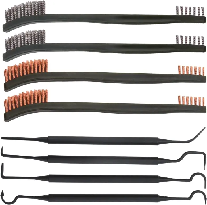 8‑Piece Carburetor & Torch Nozzle Cleaning Brush Kit