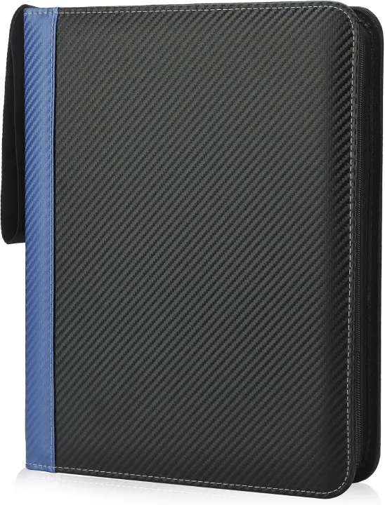 900-Card 9-Pocket PU Trading Card Binder — Collector Album