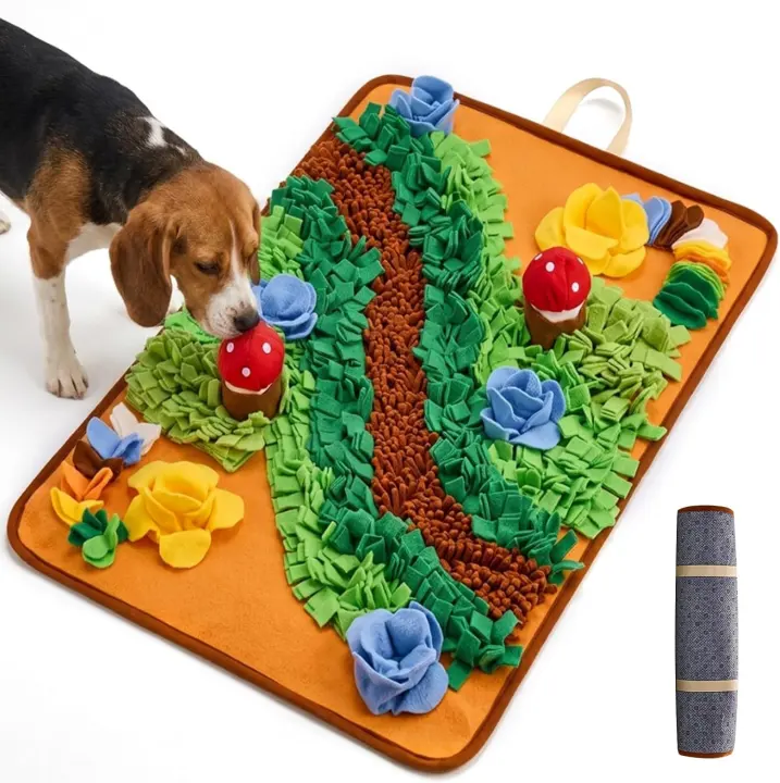 Avont Extra-Large Snuffle Mat for Dogs — 29.9" x 21.3" Slow Feeder