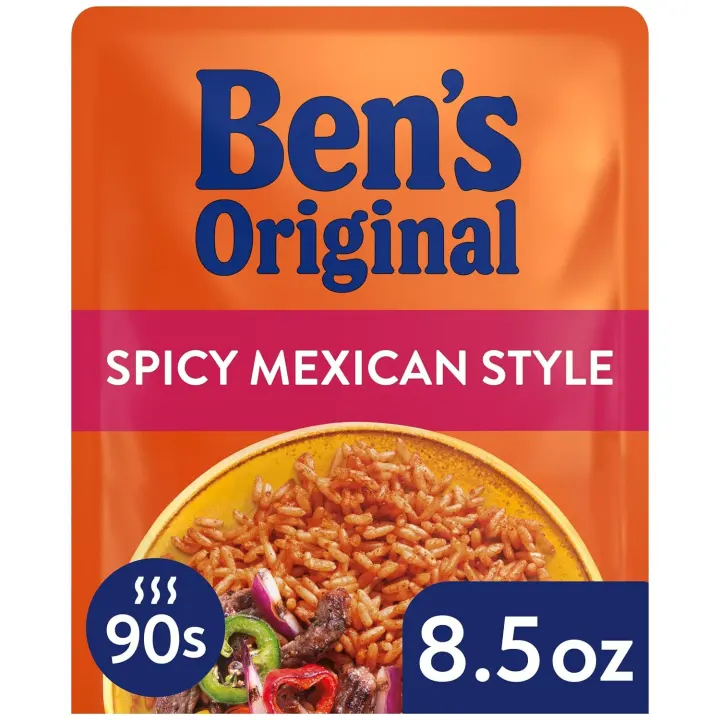 Ben's Original Ready Rice — Spicy Mexican-Style Flavored Rice Pouch, 8.5 oz