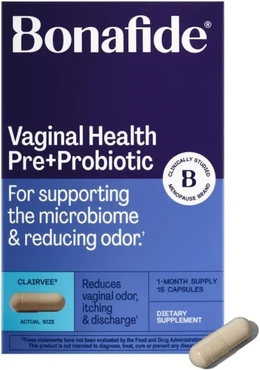 Bonafide Clairvee Vaginal Pre + Probiotic — 1 Month Supply