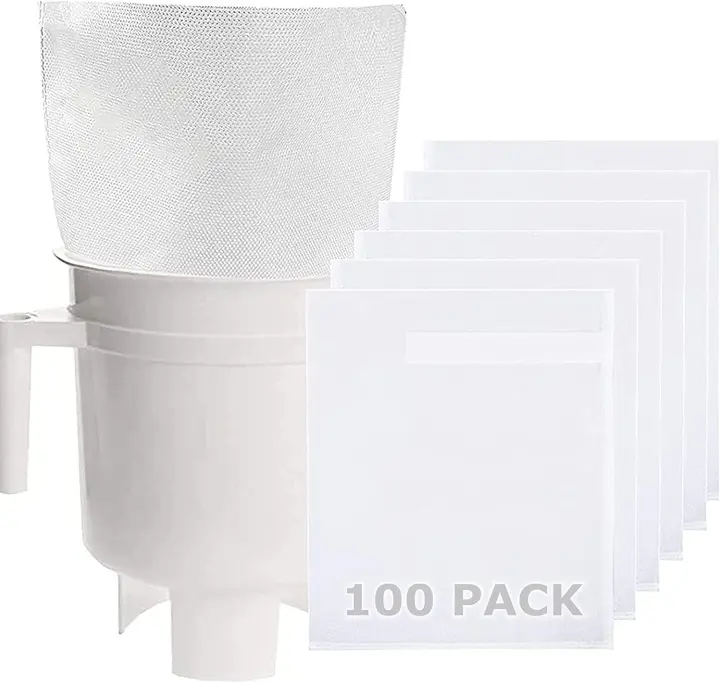 Cold Brew Coffee Filter Bags — 100 Disposable Brewing Sacks (11.25" x 13")