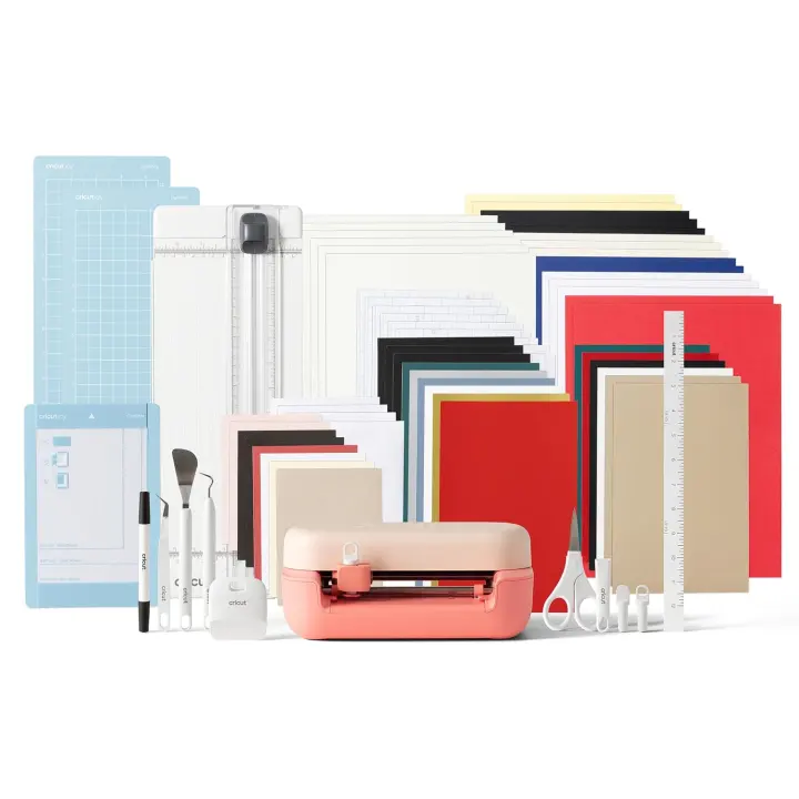 Cricut Joy 2 Deluxe Bundle — Coral Compact Cutting Machine