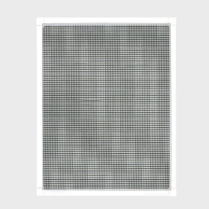 Custom Fully-Assembled White Replacement Window Screen