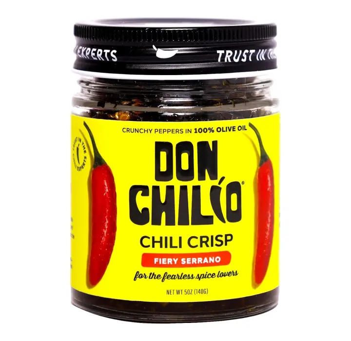 Don Chilio Medium Serrano Mexican Chile Crisp — 5 oz Jar