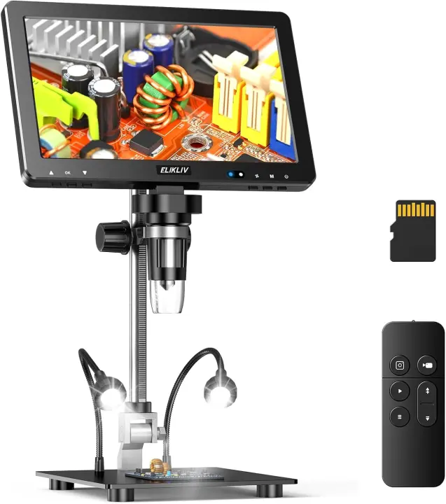 EDM9 Max 10.1" Digital Microscope for Coins & Soldering