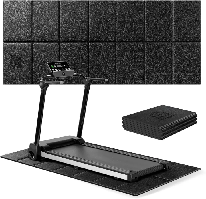 Foldable Treadmill & Exercise Equipment Mat — Multiple Sizes
