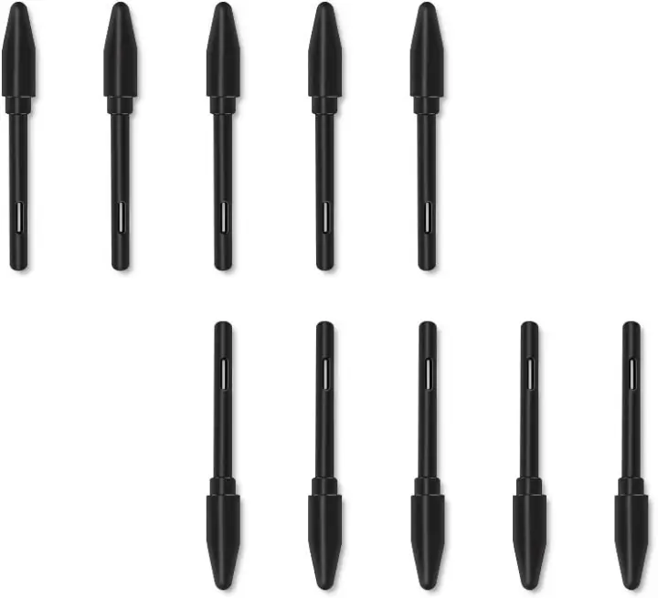 HUION PN04 Replacement Pen Nibs — 10-Pack for PW100 Stylus