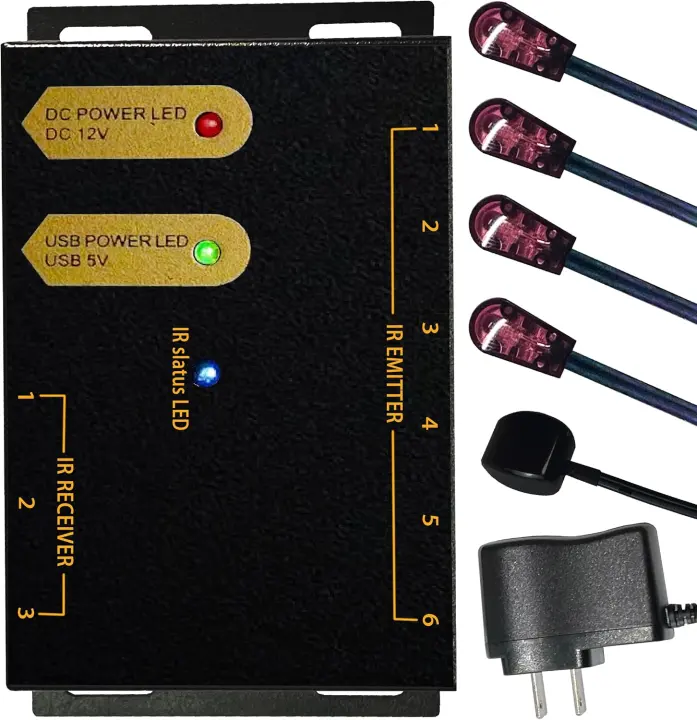 IR Repeater Kit — Infrared Remote Control Extender System