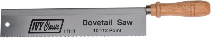 IVY Classic 11111 10-inch Dovetail Saw with Hardwood Handle