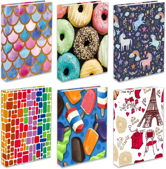 Jumbo Stretch Book Sleeves — Pack of 6 Protective Covers