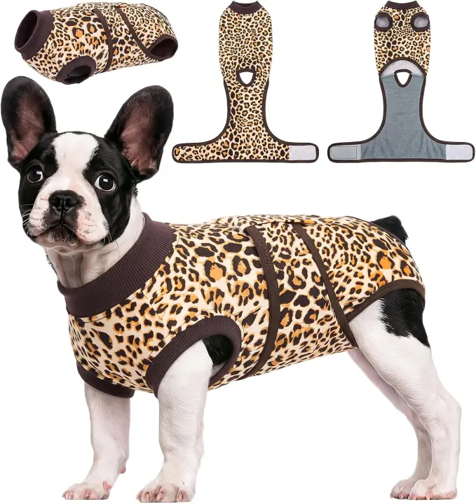 Kuoser Dog Recovery Suit — Post-Surgery Onesie for Dogs