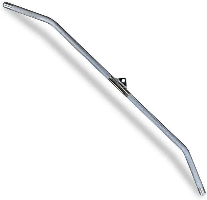 Lat Pulldown Cable Attachment — 29/39/48 in Wide Grip Bar with Non‑Slip Handles