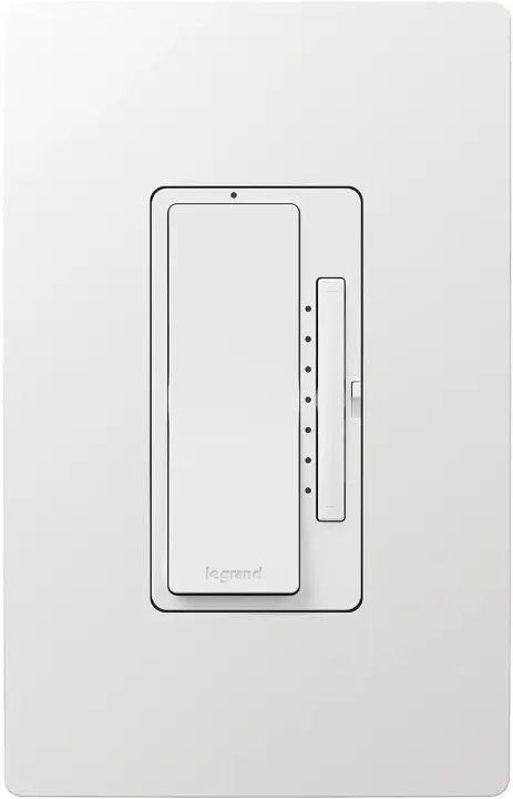 Legrand Radiant Wi‑Fi Matter Smart Dimmer Light Switch — White (1 Pack)