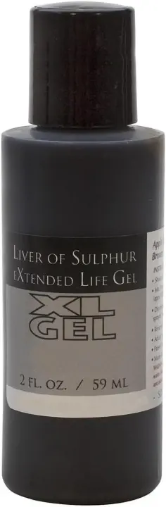 Liver of Sulfur Gel — 2 oz Oxidizer for Jewelry