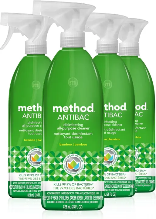 Method Bamboo All-Purpose Cleaner Spray — 28 fl oz (4-Pack)