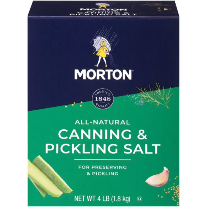 Morton Canning & Pickling Salt — 4 lb Bag