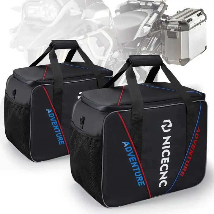 NICECNC 46L Expandable Motorcycle Pannier Liners — Inner Side Bags