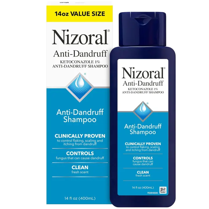 Nizoral Anti-Dandruff Shampoo (Ketoconazole 1%) — 14 fl oz
