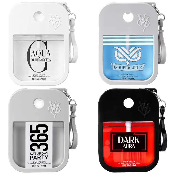 OFUN Men's Cologne Set — 4 x 35ml Pocket Eau de Parfum Sampler
