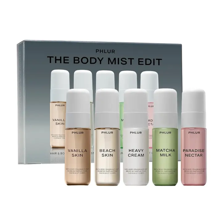 PHLUR Body Mist Discovery Kit — Five 1 fl oz Fragrance Mists