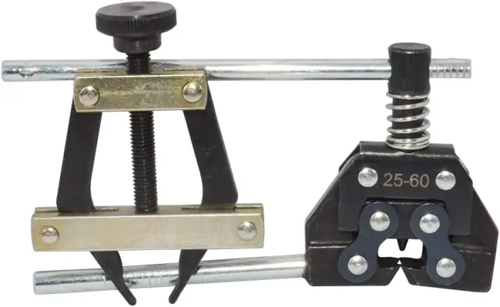 Roller Chain Tool Kit (25–60) — Holder, Puller & Breaker, Carbon Steel