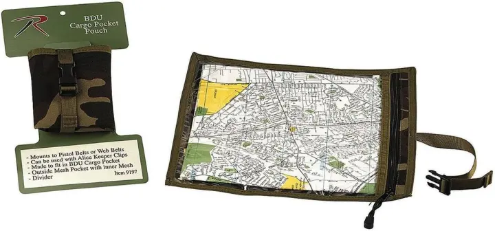 Rothco Map & Document Case — Weather-Resistant Map Carrier