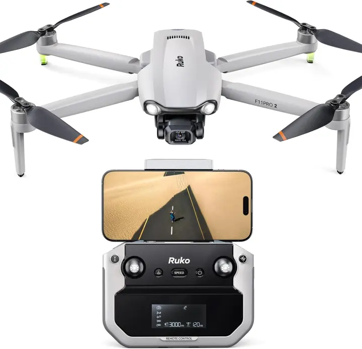 Ruko F11PRO 2 Quadcopter — 6K Photo, 4K/30fps Video for Adults