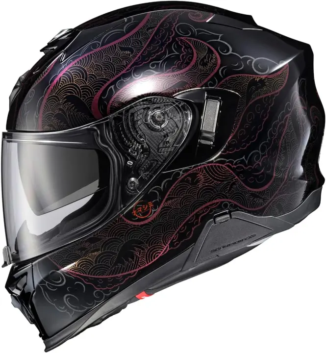 ScorpionEXO T520 Full-Face Touring Motorcycle Helmet — Nama-Shimi (M)