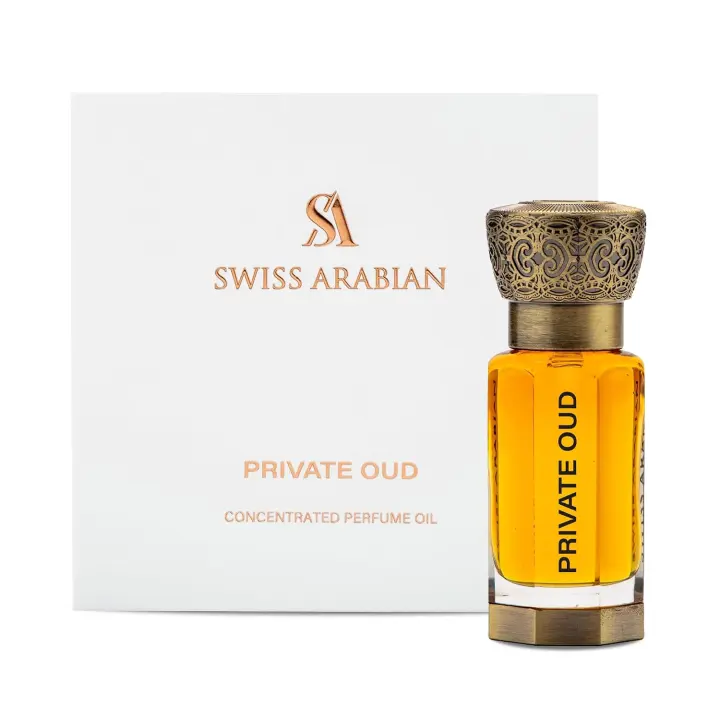Swiss Arabian Private Oud Concentrated Perfume Oil — 0.4 oz Attar