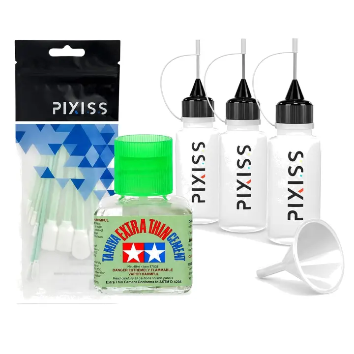 Tamiya Extra Thin Cement Kit — Precision Adhesive for Plastic Models