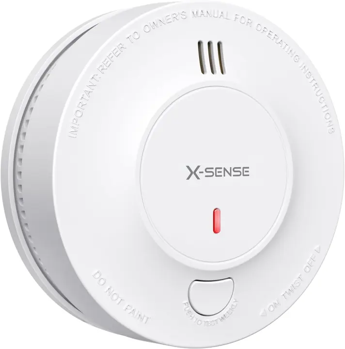 X-Sense SD2J0AX 10-Year Photoelectric Smoke Alarm — No-Wire