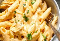 Tangy Buffalo Chicken Pasta