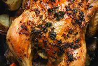 Succulent Dutch Oven Roast Chicken