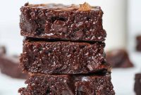 Fudgy Vegan Brownies