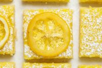 Zesty Gluten-Free Lemon Squares