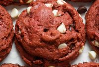 Decadent Red Velvet Cookies