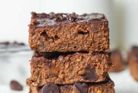 Fudgy Avocado Brownies