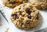 Chewy Gluten Free Oatmeal Chocolate Chip Cookies