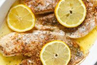 Lemon Herb Baked Tilapia