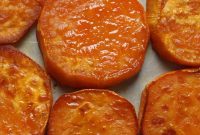 Golden Baked Sweet Potato Medallions