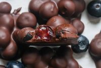 Chocolate Kissed Blueberries