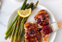 Whole30 Blueberry BBQ Glazed Chicken