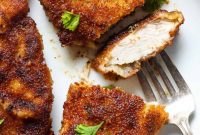 Crispy Golden Chicken Schnitzel