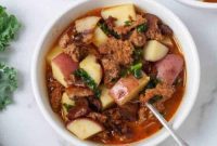 Creamy Whole30 Paleo Zuppa Toscana